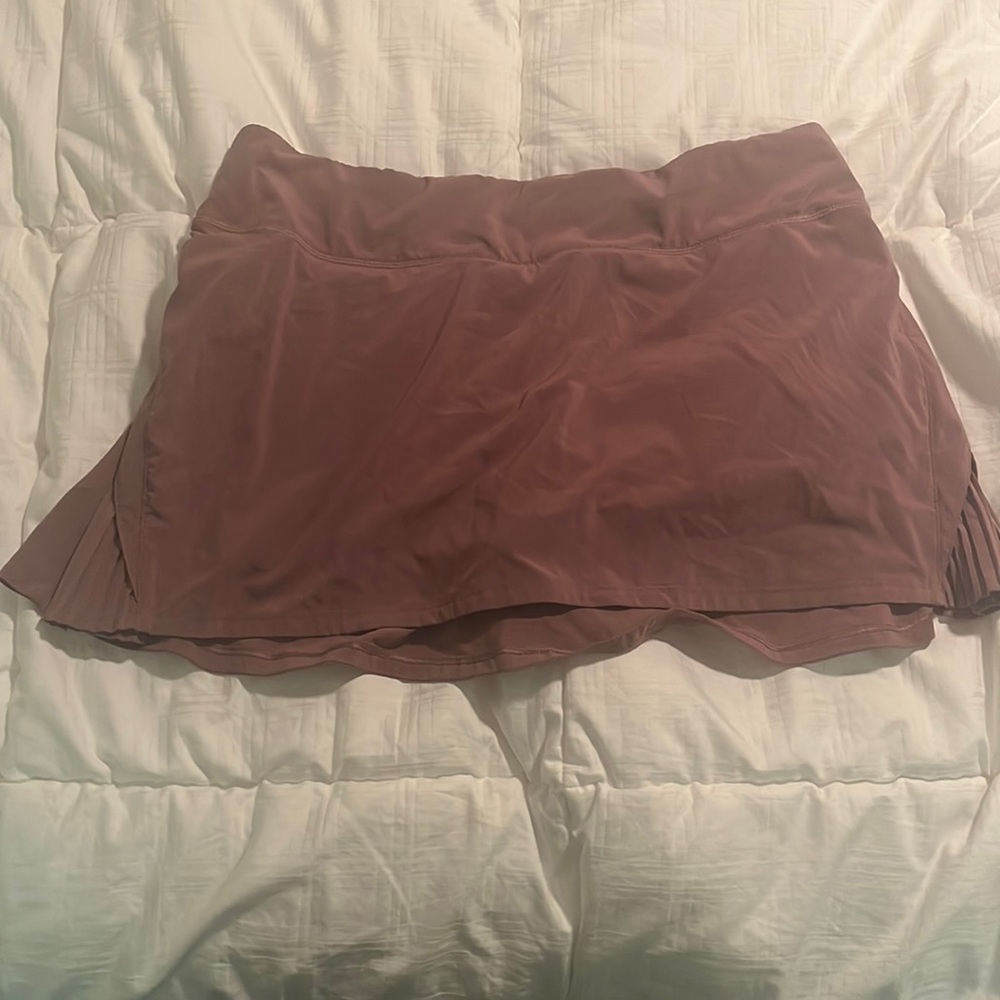 Lulu lemon light purple tennis skirt